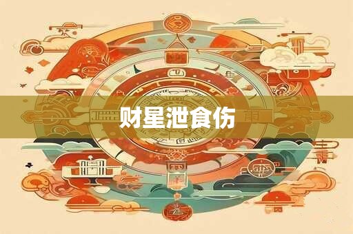 财星泄食伤 财星泄食伤