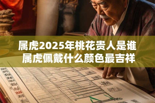 属虎2025年桃花贵人是谁 属虎佩戴什么颜色最吉祥呢