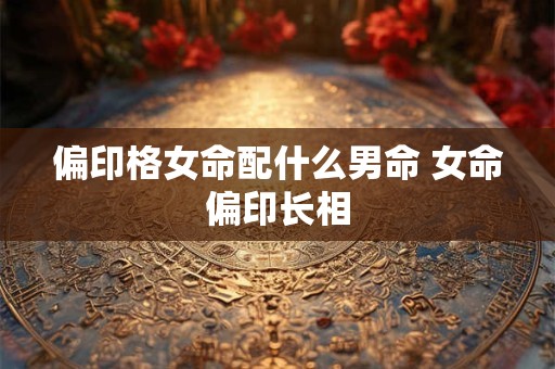 偏印格女命配什么男命 女命偏印长相