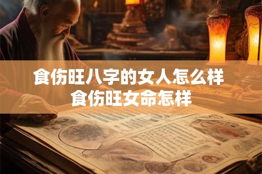 食伤旺八字的女人怎么样 食伤旺女命怎样
