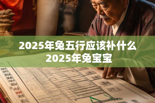 2025年兔五行应该补什么 2025年兔宝宝