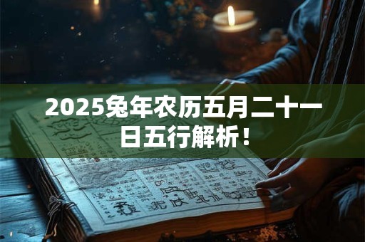 2025兔年农历五月二十一日五行解析！