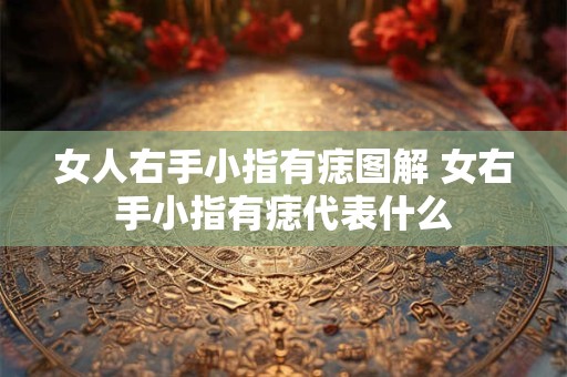 女人右手小指有痣图解 女右手小指有痣代表什么