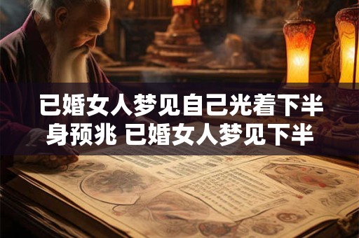 已婚女人梦见自己光着下半身预兆 已婚女人梦见下半身赤裸是什么预示