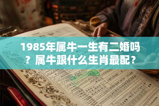 1985年属牛一生有二婚吗？属牛跟什么生肖最配？