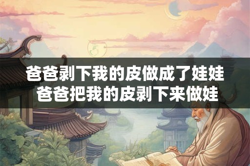 爸爸剥下我的皮做成了娃娃 爸爸把我的皮剥下来做娃娃了