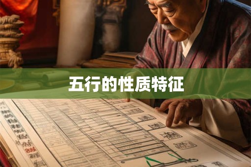 五行的性质特征