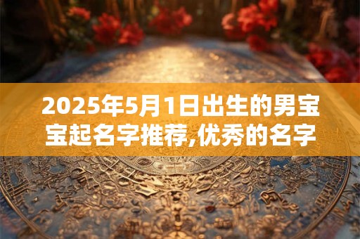 2025年5月1日出生的男宝宝起名字推荐,优秀的名字