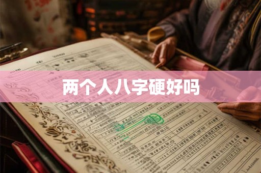 两个人八字硬好吗
