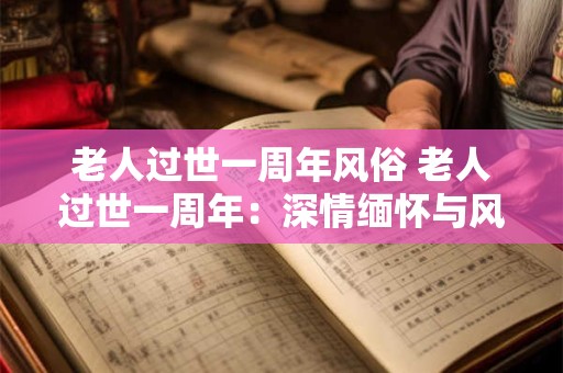 老人过世一周年风俗 老人过世一周年：深情缅怀与风俗的传承