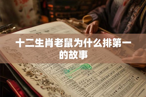 十二生肖老鼠为什么排第一的故事