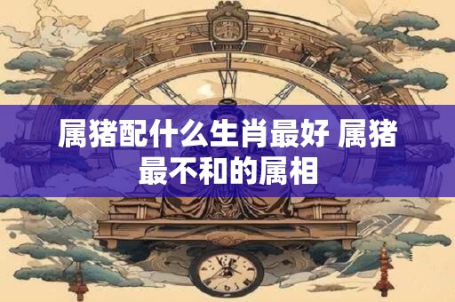 属猪配什么生肖最好 属猪最不和的属相