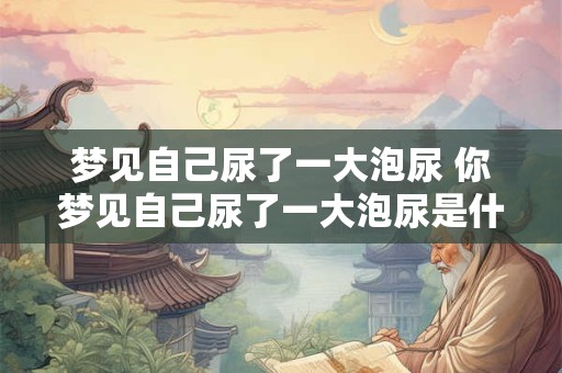 梦见自己尿了一大泡尿 你梦见自己尿了一大泡尿是什么意思