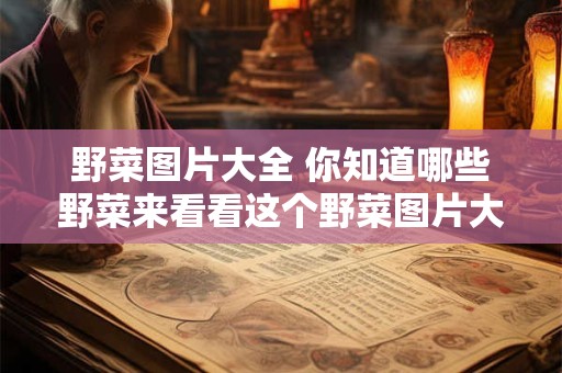 野菜图片大全 你知道哪些野菜来看看这个野菜图片大全