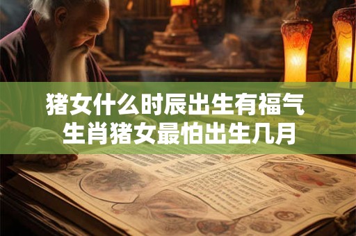 猪女什么时辰出生有福气 生肖猪女最怕出生几月