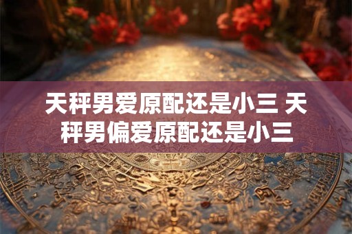 天秤男爱原配还是小三 天秤男偏爱原配还是小三