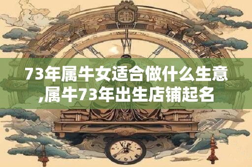 73年属牛女适合做什么生意,属牛73年出生店铺起名