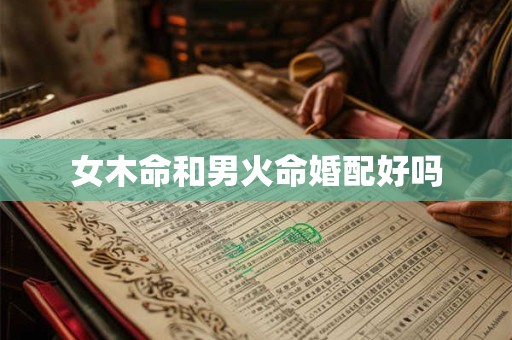 女木命和男火命婚配好吗