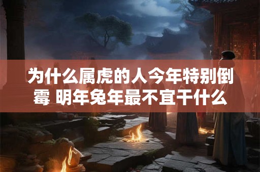 为什么属虎的人今年特别倒霉 明年兔年最不宜干什么