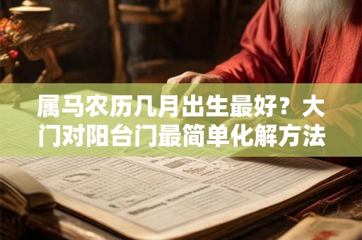 属马农历几月出生最好？大门对阳台门最简单化解方法