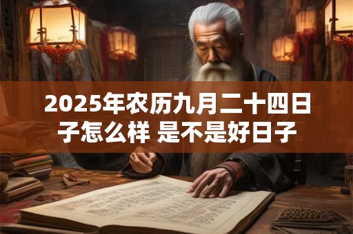2025年农历九月二十四日子怎么样 是不是好日子