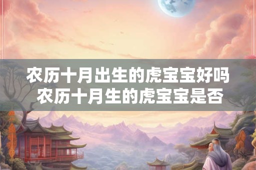 农历十月出生的虎宝宝好吗 农历十月生的虎宝宝是否吉利