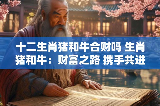 十二生肖猪和牛合财吗 生肖猪和牛：财富之路 携手共进