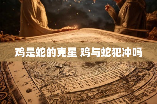 鸡是蛇的克星 鸡与蛇犯冲吗