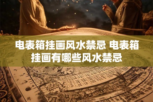 电表箱挂画风水禁忌 电表箱挂画有哪些风水禁忌