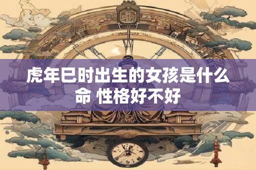 虎年巳时出生的女孩是什么命 性格好不好