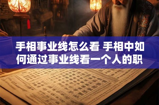 手相事业线怎么看 手相中如何通过事业线看一个人的职业发展