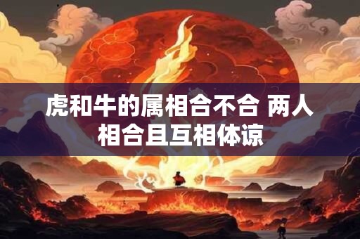 虎和牛的属相合不合 两人相合且互相体谅
