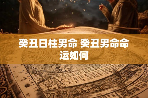 癸丑日柱男命 癸丑男命命运如何