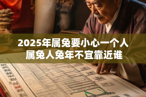 2025年属兔要小心一个人 属兔人兔年不宜靠近谁
