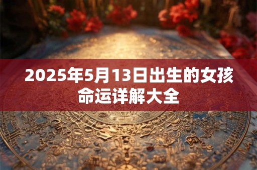 2025年5月13日出生的女孩命运详解大全