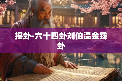 摇卦-六十四卦刘伯温金钱卦