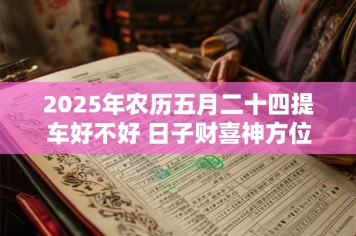 2025年农历五月二十四提车好不好 日子财喜神方位