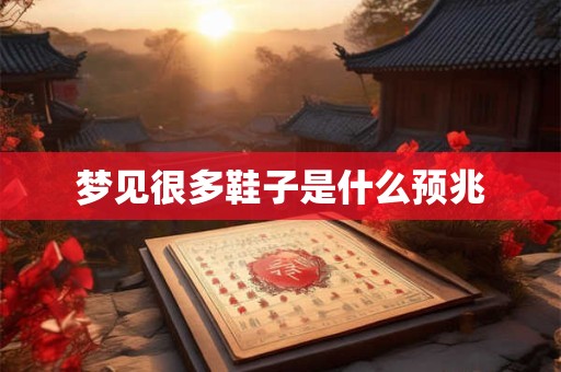 梦见很多鞋子是什么预兆