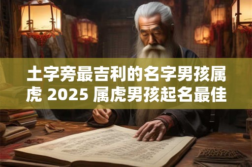 土字旁最吉利的名字男孩属虎 2025 属虎男孩起名最佳字