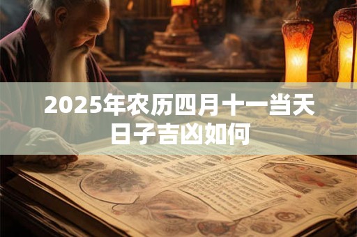 2025年农历四月十一当天日子吉凶如何