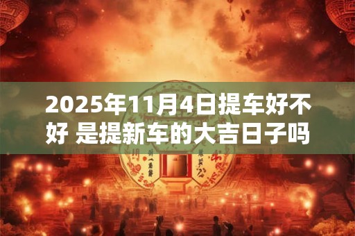 2025年11月4日提车好不好 是提新车的大吉日子吗