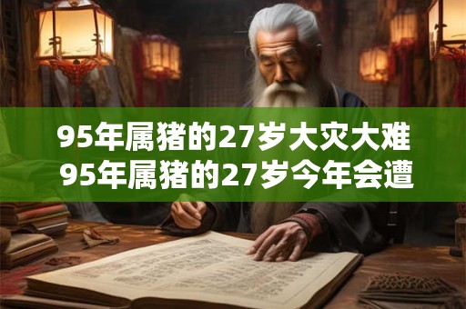 95年属猪的27岁大灾大难 95年属猪的27岁今年会遭遇大灾大难吗