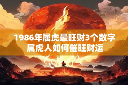 1986年属虎最旺财3个数字 属虎人如何催旺财运