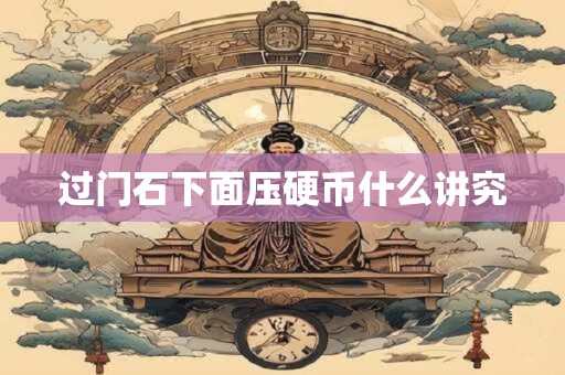 过门石下面压硬币什么讲究