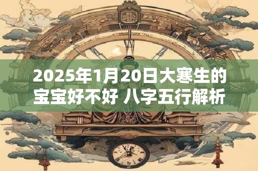 2025年1月20日大寒生的宝宝好不好 八字五行解析