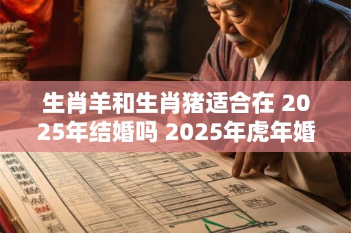 生肖羊和生肖猪适合在 2025年结婚吗 2025年虎年婚姻分析