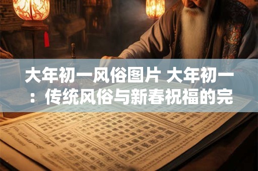 大年初一风俗图片 大年初一：传统风俗与新春祝福的完美结合
