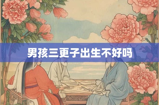 男孩三更子出生不好吗