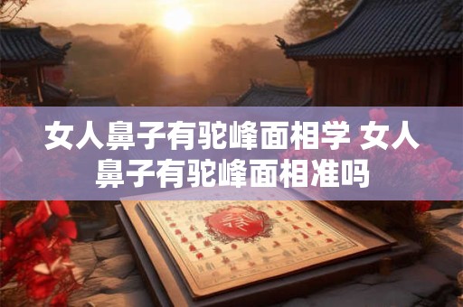女人鼻子有驼峰面相学 女人鼻子有驼峰面相准吗