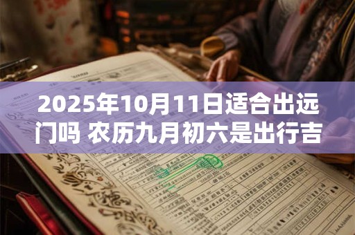 2025年10月11日适合出远门吗 农历九月初六是出行吉日吗 2025年10月11日适合出远门吗 农历九月初六是出行吉日吗